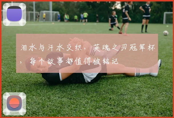 泪水与汗水交织，英魂之刃冠军杯，每个故事都值得被铭记