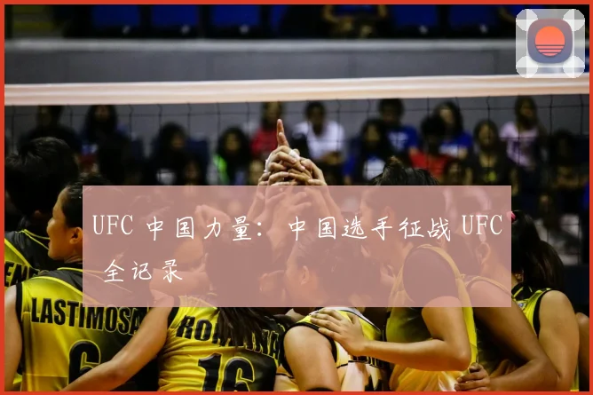 UFC 中国力量:中国选手征战 UFC 全记录