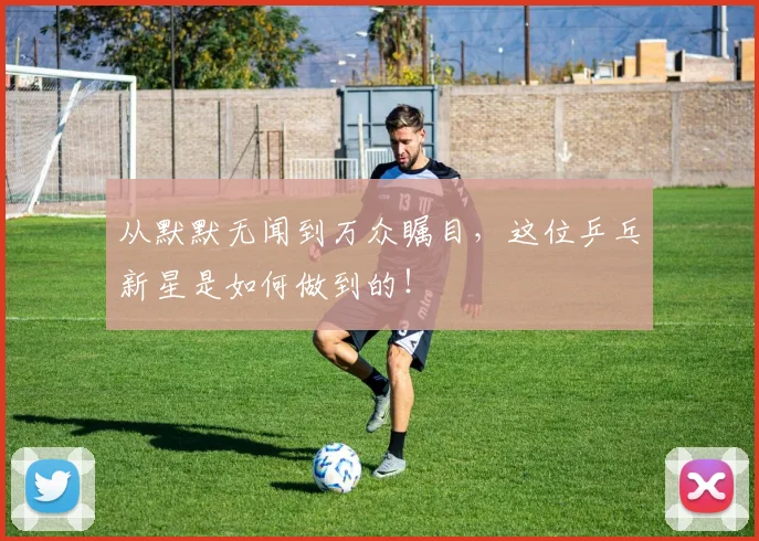 从默默无闻到万众瞩目,这位乒乓新星是如何做到的!